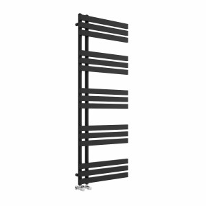 Koli 1600 x 600 Designer Towel Rail - Black