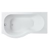 Pendle 1700 x 850mm P shape Bath Left Handed