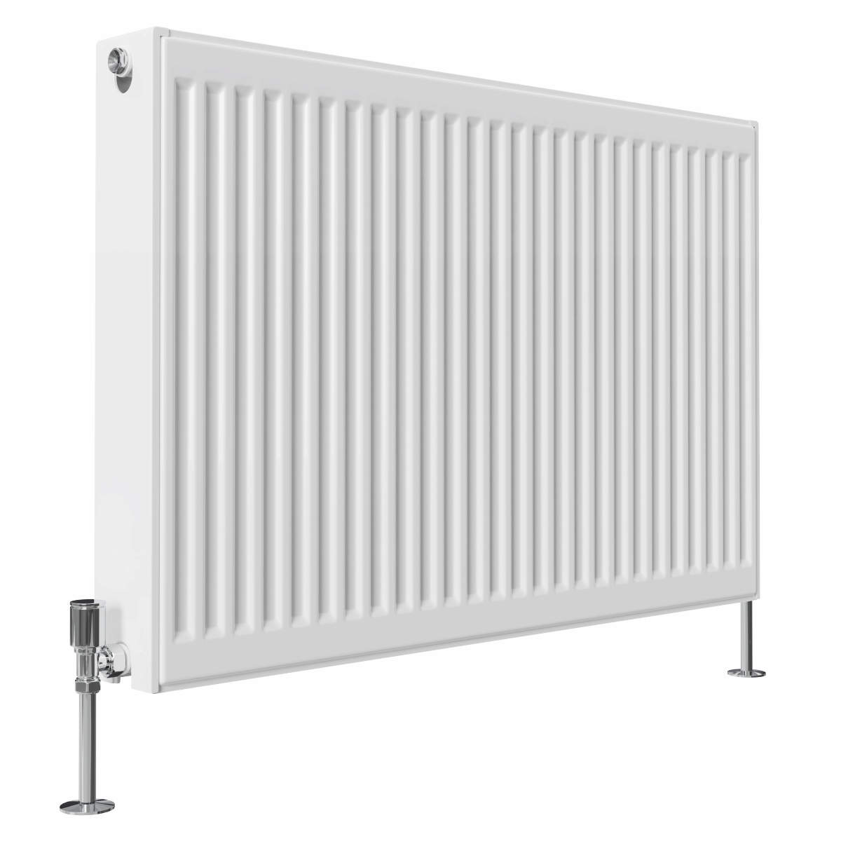 Type 22 H600 x W900 mm Compact Double Convector Radiator - White