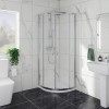 Ennerdale - 700 x 700mm Quadrant Shower Enclosure - Chrome
