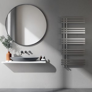 Carisa Alias Stainless Steel Designer Towel Rail - Choice of Colour