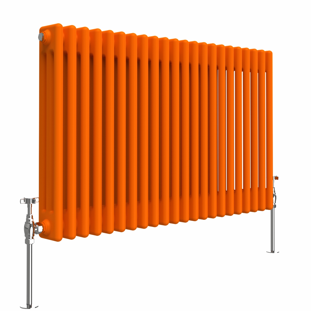 Bern 600 x 1010mm Bright Orange Triple Horizontal Column Radiator