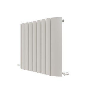 Carisa Gaia 600 x 730mm White Designer Aluminium Radiator