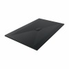 Terra - 1600x1000mm Slate Effect Rectangle Shower Tray Black