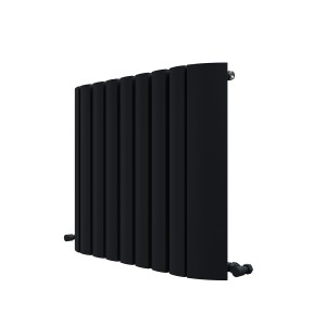 Carisa Gaia 600 x 730mm Anthracite Designer Aluminium Radiator