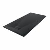 Terra - 1600x800mm Slate Effect Rectangle Shower Tray Black