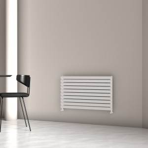 Carisa Tallis XL 590 x 1000mm White Designer Aluminium Radiator