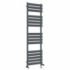 Juva 1600 x 450mm Sand Grey Flat Panel Thermostatic Touch Control Electric Heated Towel Rail