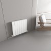 Carisa Nemo Double 600 x 660mm White Designer Aluminium Radiator