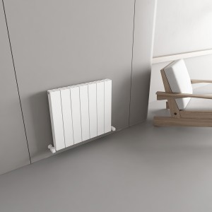 Carisa Nemo Double 600 x 660mm White Designer Aluminium Radiator