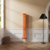 Bern 1500 x 200mm Bright Orange Triple Vertical Column Radiator