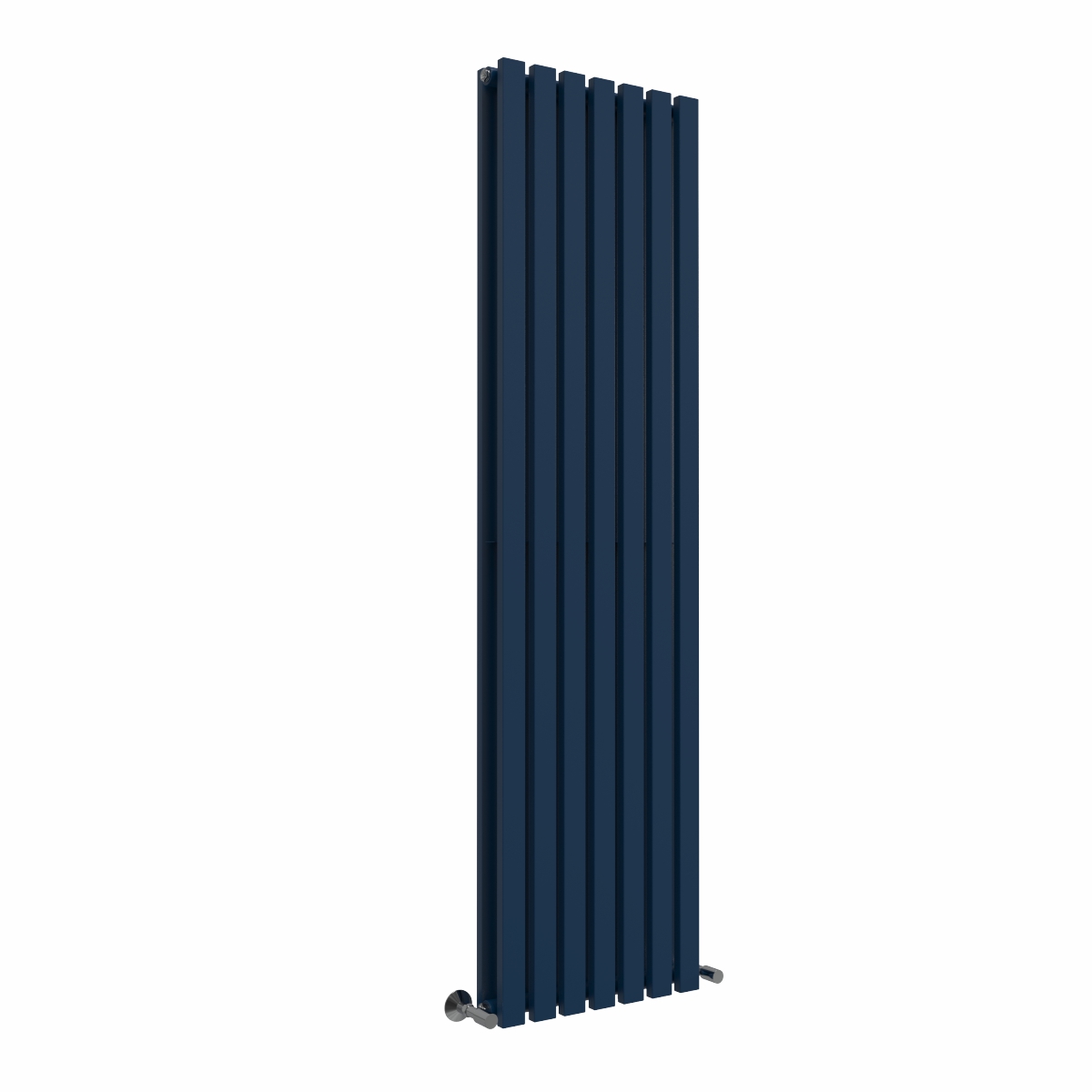 Lulea 1800 x 480mm Sapphire Blue Double Vertical Flat Panel Designer Radiator