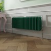 Bern 300 x 1010mm Moss Green Triple Horizontal Column Radiator