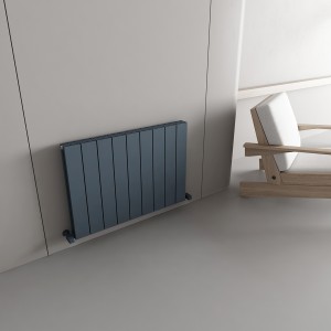 Carisa Nemo Double 600 x 850mm Anthracite Designer Aluminium Radiator