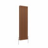 Bern 1500 x 470mm Metallic Bronze Triple Vertical Column Radiator