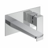 Coe Modern Wall Mounted Bath Mixer Tap Chrome