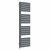 Kristiansund 1800 x 500mm Anthracite Simple Electric Heated Towel Rail