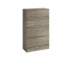 Imperio Verona - Bathroom Back to Wall WC Toilet Unit 500mm - Grey Oak