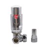 Designer Radiator 15mm Thermostatic Corner Valve