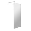 Kent - 760mm Wetroom Screen - Chrome