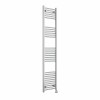 Bergen 1800 x 400mm Straight Chrome Thermostatic Touch Control Wifi Electric Heated Towel Rail
