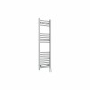 Bergen 1200 x 400mm Straight Chrome Thermostatic Wifi Control Electric Heated Towel Rail