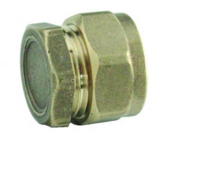 Compression 22mm Stop End