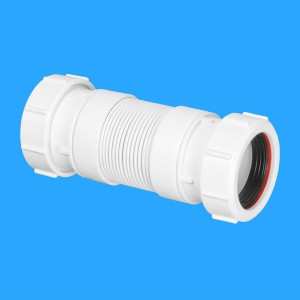McAlpine MINIFLEX-2 - Flexible Connector White 40 X 125-175mm