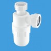 McAlpine C10V - Anti-syphon Bottle Trap White 40mm
