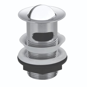 Swivel Top Slotted Basin Waste Chrome