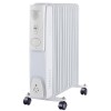 Garmo Electric Portable Oil Filled Radiator 11 Fin Gloss White - 2500W