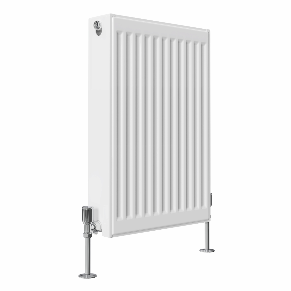 Type 22 H600 x W400 mm Compact Double Convector Radiator - White