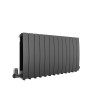 Terma Bergamo Designer Radiator 590 x 1040mm - Graphite