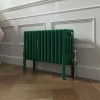 Bern 300 x 605mm Traditional Moss Green Horizontal Four Column Radiator