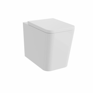 Cordoba Square Back To Wall Toilet with Soft Close Seat