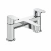 Ebor Modern Bath Filler Mixer Tap - Chrome