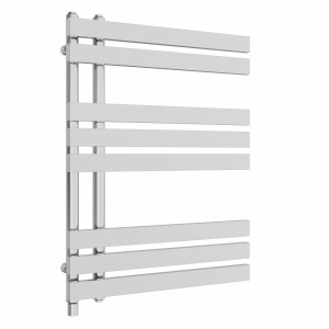 Koli 800 x 600mm Chrome Simple Electric Heated Towel Rail