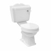 Abbey Traditional Close Coupled Toilet with Soft Close Seat
