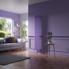 Lulea 1800 x 340mm Elegant Purple Single Vertical Flat Panel Designer Radiator