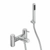Dalaman Modern Bath Shower Mixer Tap with Hand Shower - Chrome