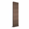 Lulea 1800 x 480mm Black Copper Double Vertical Flat Panel Designer Radiator