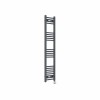 Bergen 1400 x 300mm Straight Anthracite Thermostatic Touch Control Electric Heated Towel Rail
