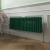 Bern 300 x 1010mm Moss Green Double Horizontal Column Radiator