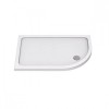 KStone - Anti-Slip 1200 x 800mm Left Hand Offset Quadrant Shower Tray - White - KSQ12080LHSR