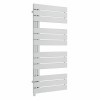Kristiansund 1126 x 500mm Chrome Simple Electric Heated Towel Rail