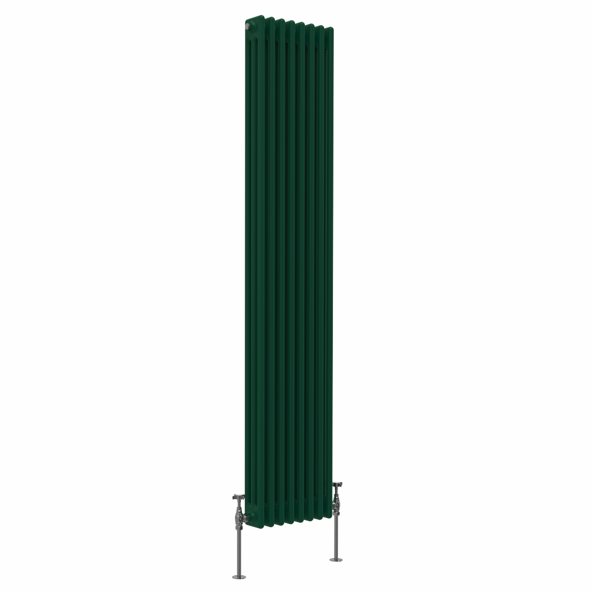 Bern 1800 x 380mm Moss Green Triple Vertical Column Radiator