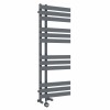 Koli 1200 x 450mm Dual Fuel Anthracite Thermostatic Touch Control Electric Heated Towel Rail