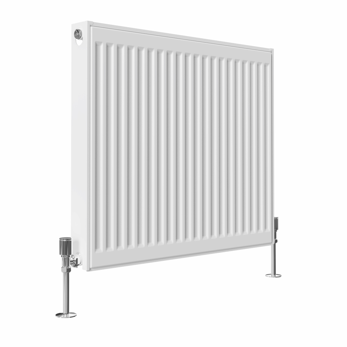 Type 11 H600 x W700 mm Compact Single Convector Radiator - White