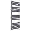 Juva 1600 x 600mm Sand Grey Flat Panel Thermostatic Touch Control Electric Heated Towel Rail