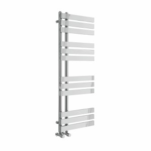 Koli 1200 x 450 Designer Towel Rail - Chrome